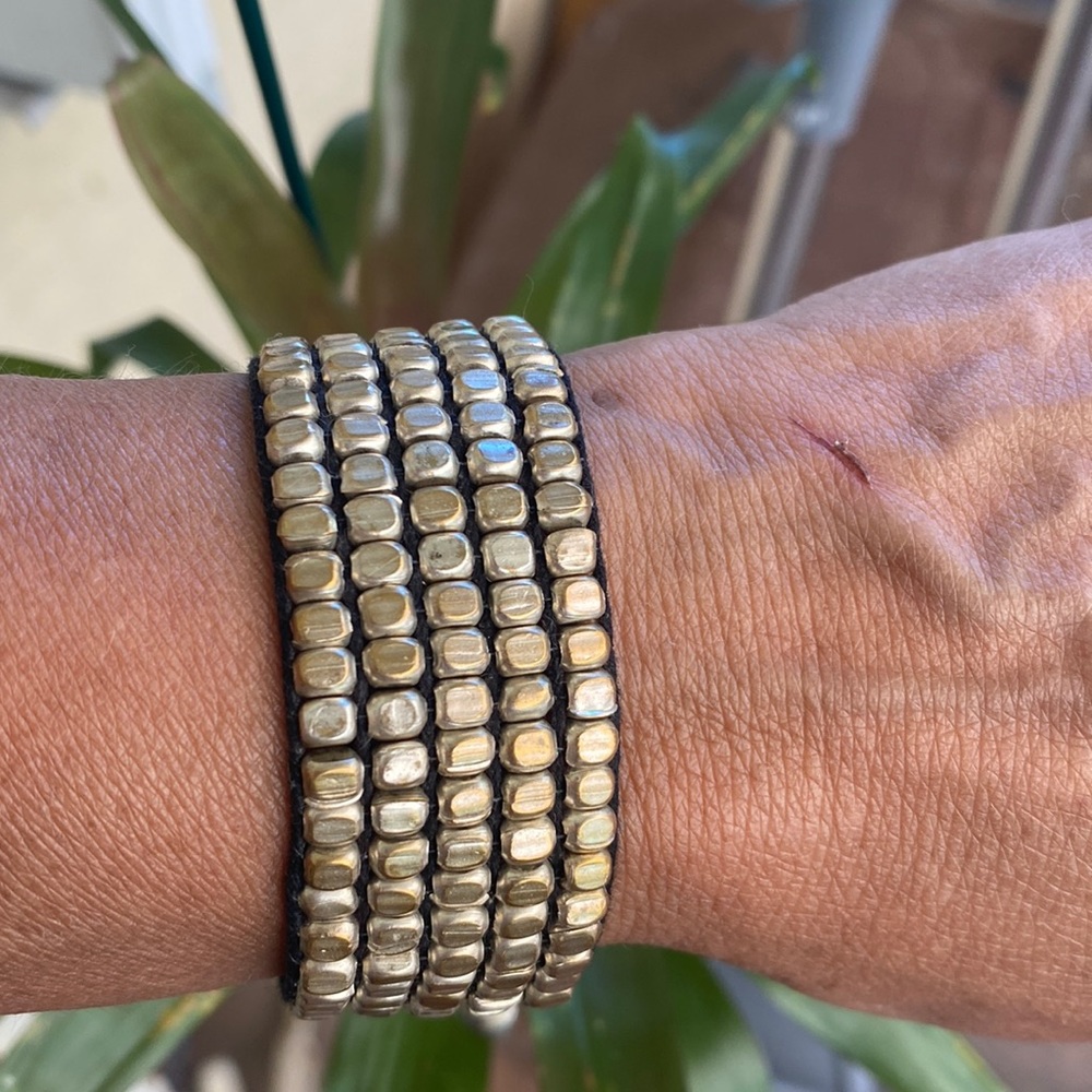 Silver Adjustable Bracelet - image 1